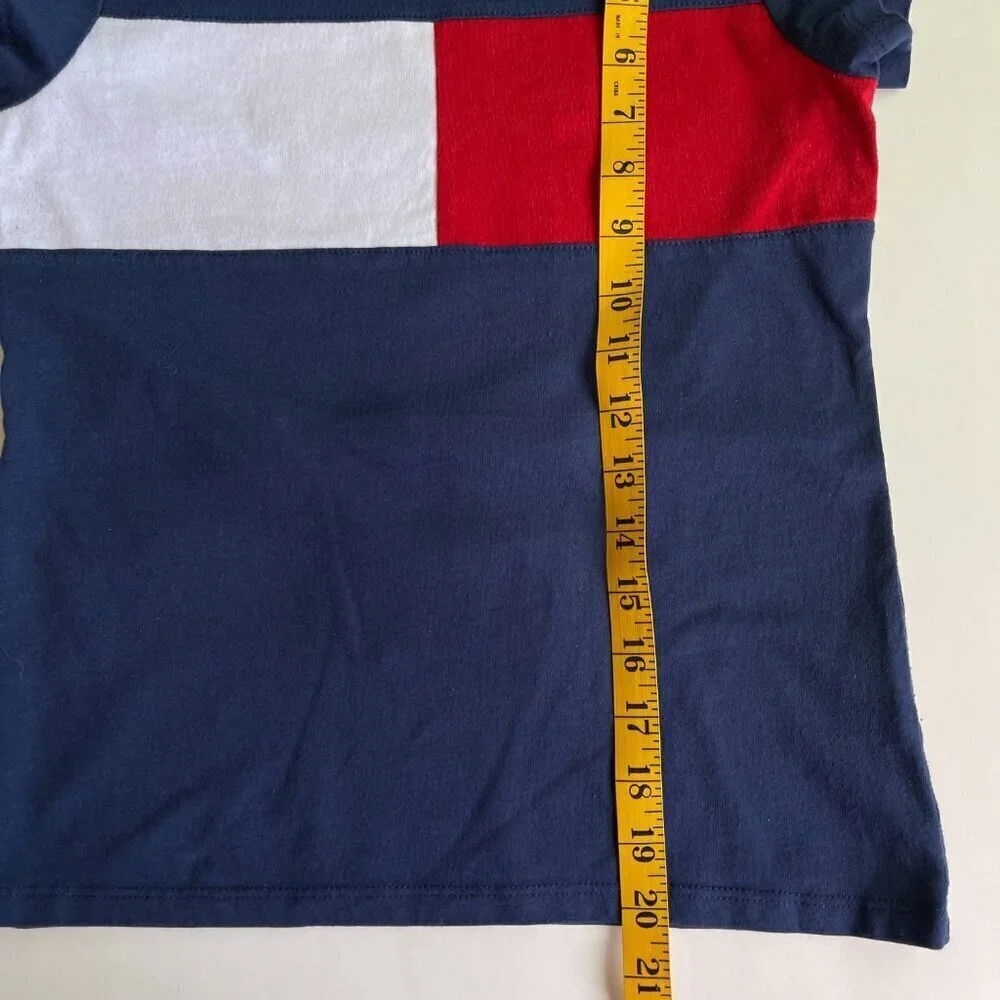 Tommy Hilfiger Tee Shirt Size 12/14 - Picture 5 of 6